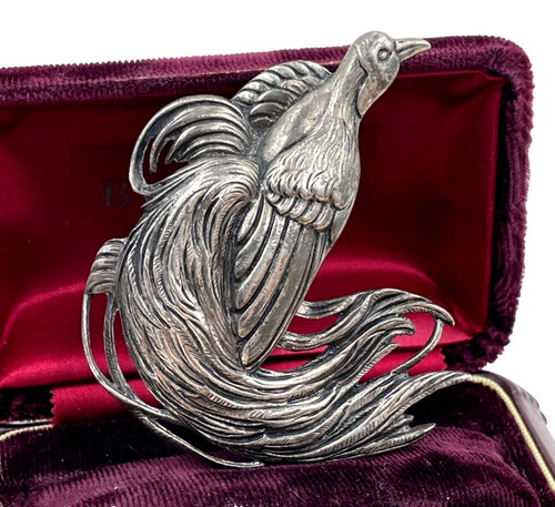 Sterling silver rooster - sterling,
