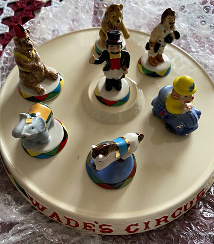 Wade circus ceramic figurines - circus,