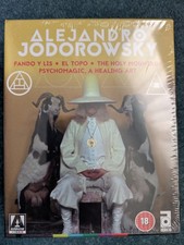 Alejandro Jodorowsky Limited Edition Bluray. 4 Film boxset with booklet.RARE.NEW