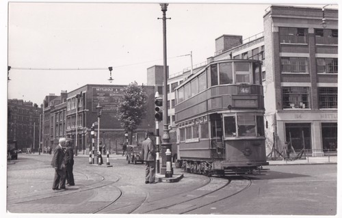 Vintage london transport tram - london,