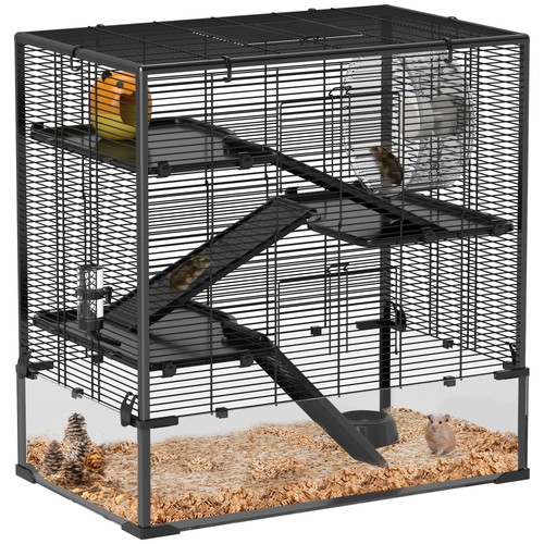 Pawhut tier hamster - cage, w/