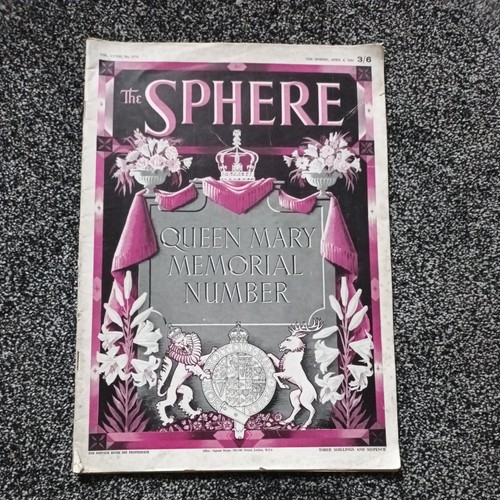 The sphere magazine queen mary - sphere,