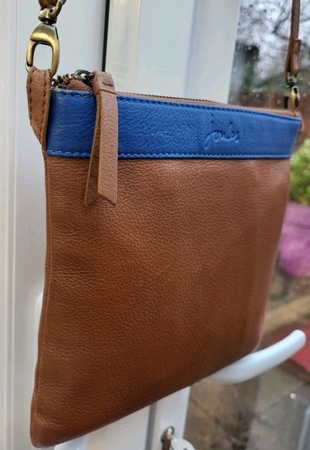 Joules small tan genuine - small,