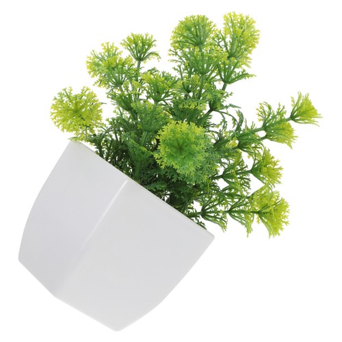 Reusable faux green bonsai - reusable,