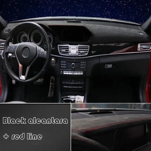 Custom alcantara car - alcantara, dashboard
