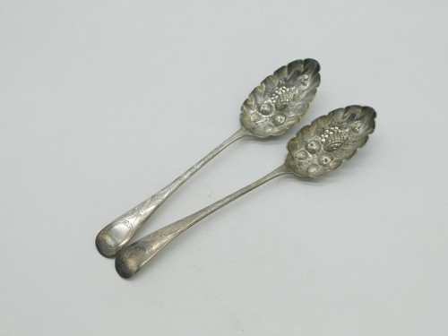 Victorian pair silver - victorian, of
