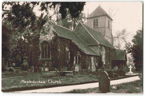 Mapledurham church - mapledurham,