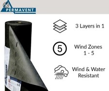 Permavent Black 1m x 50m -