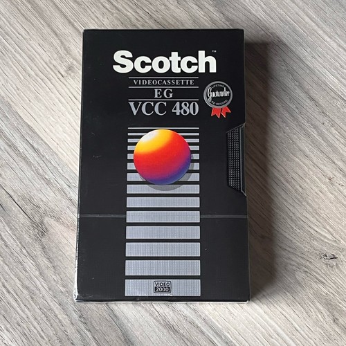 Scotch blank v2000 video - v2000, tape