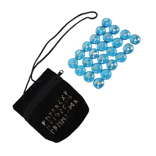 25pcs rune crystal - 25pcs, set