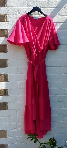 Quiz frilled midi - frilled, dress