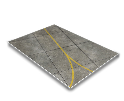 Concrete airfield display - airfield,