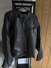 G Star Raw Leather Jaket Size