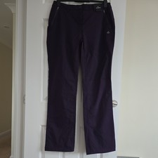 Craghoppers Kiwi Pro Stretch Trousers Walking Dark Purple Size 14 Long 33" BNWT