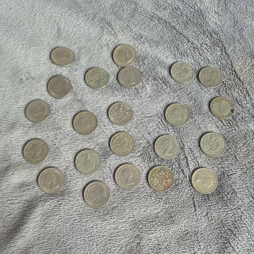 Joblot collection sixpence - joblot,