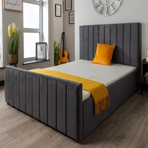 Plush velvet upholstered - velvet,