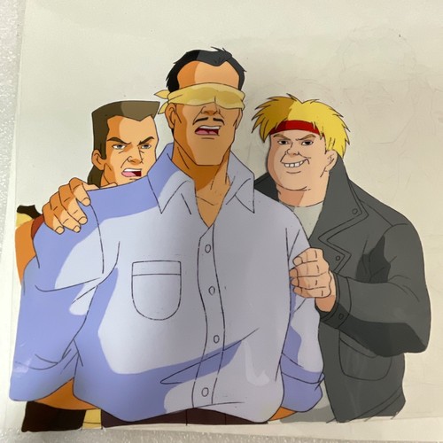 Animation production cel with - animation,