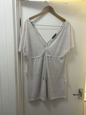 White beach Swimwear Coverup