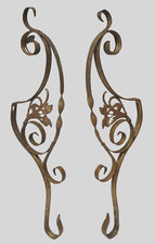 Antique Vintage 2 Ornate Brass