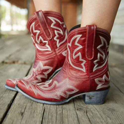 Women pointed toe cowgirl - toe,