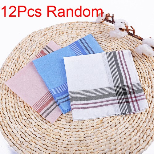12pcs mens handkerchiefs - mens,