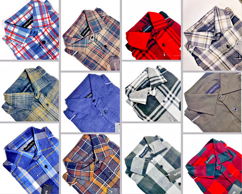 Mens flannel long sleeve - flannel,