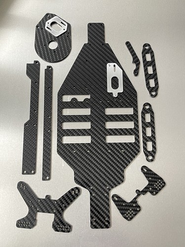 Kyosho lazer carbon chassis - kyosho,
