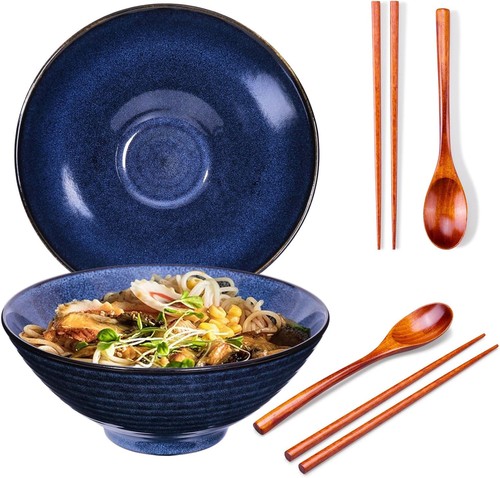 Ramen bowl set - made, ceramic