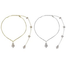 Rhinestones Backdrop Necklace