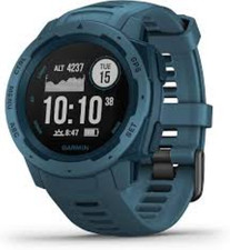 Garmin Instinct Rugged GPS Watch - Lakeside Blue *Good Refurbished*