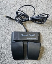 USB Foot Pedal - Programme Custom, Savant Elite2 Dual Pedal with Additional Jack