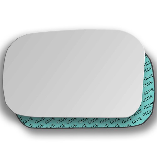 Left driver side mirror glass - side,