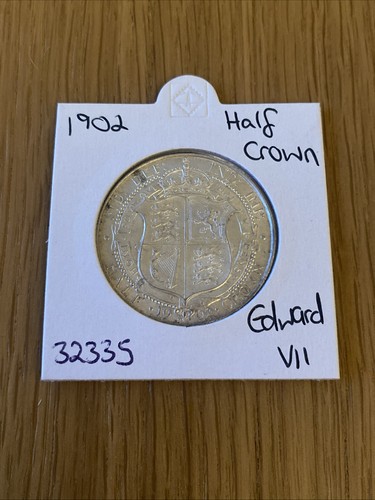 1902 edward vii silver half - edward,