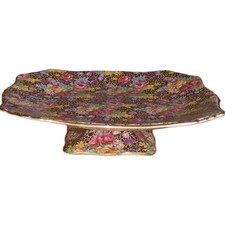 VINTAGE ROYAL WINTON, GRIMWADES! CAKE STAND, Hazel Design. Crack On Under Base