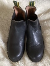 Tuffa Jodphur Equestrian Black Boots, Size 1 (33), Cost £47, Lovely Quality!