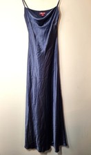 Monsoon Slip Dress Size 8 Blue