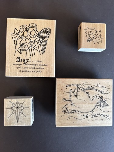 Papermania wooden rubber - papermania,