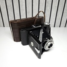 AGFA BILLY 1 German Folding Camera with Leather Case - Used / Vintage
