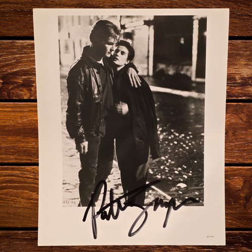 Patrick swayze signed press - swayze,