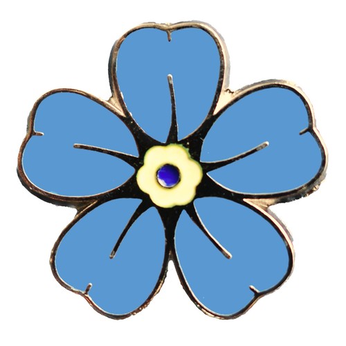 Dementia awareness pin - badge,