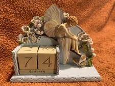 Fairy perpetual calendar Vintage Collectible