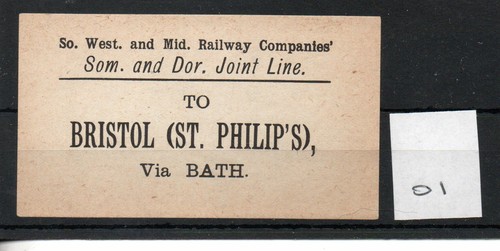 Somerset dorset jt railway - somerset, &