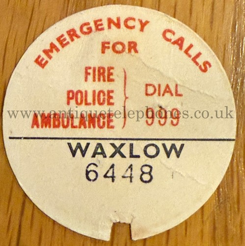 Genuine gpo telephone dial - gpo,