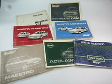 VINTAGE AUTOMOBILIA Databooks