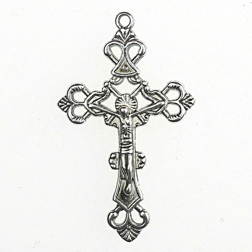Large tibetan silver antique - tibetan,