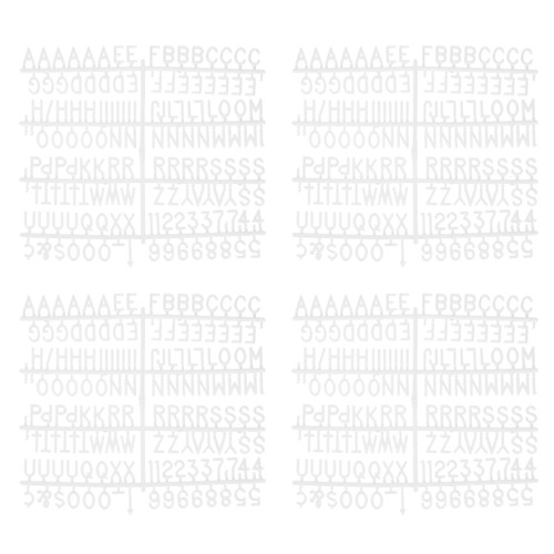 7pcs letter board letters - 7pcs,