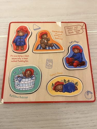 Wooden puzzle featuring