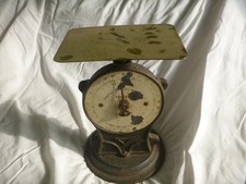 Vintage SALTER Postal Balance Scales cast iron with Brass top