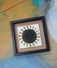 Framed Vintage 1960s Ceramic
