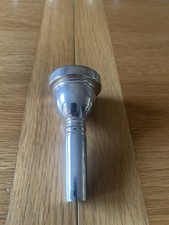 Unbranded Trombone Mouthpiece Large Shank Silver